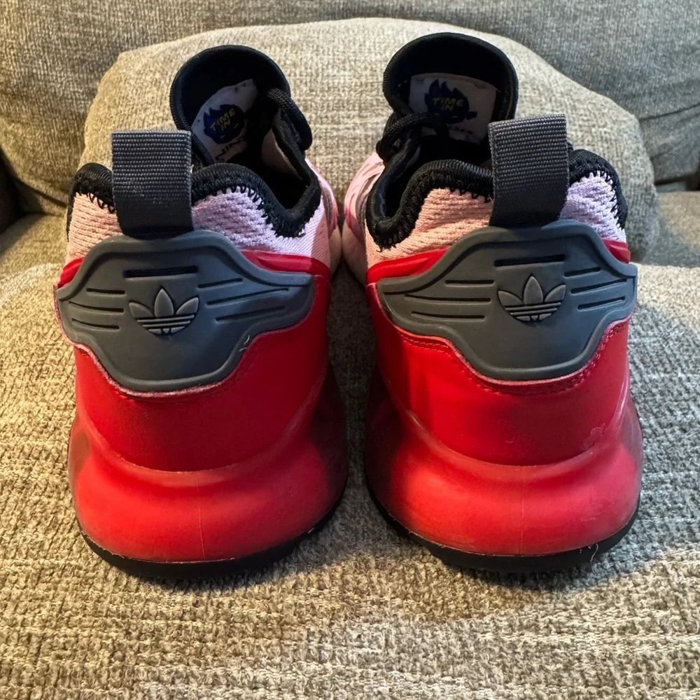 Adidas Ninja ZX 2k Boost Pink and Black Sneakers size 6 - Picture 4 of 9